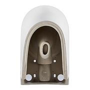 Унитаз компакт Black&White W-6650 6650W с бачком и сиденьем Микролифт-10