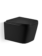 Унитаз River Gudzon 485 MB 10000013700 подвесной цвет Черный матовый с сиденьем Микролифт
