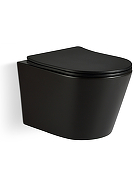 Унитаз River Ontario 520 MB 10000013709 подвесной цвет Черный матовый с сиденьем Микролифт