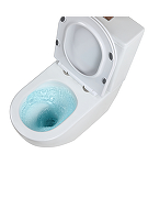 Унитаз компакт River Ontario 640 MB 10000013712 напольный цвет Черный матовый с бачком и сиденьем Микролифт-3