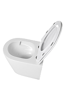 Унитаз компакт River Ontario 640 MB 10000013712 напольный цвет Черный матовый с бачком и сиденьем Микролифт-4