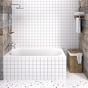 Ванна из искусственного камня Aqua de Marco Verona 169х75 1170WVER_GEL цвет Белый-4