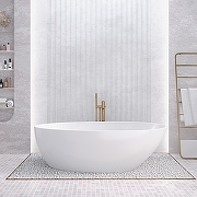 Ванна из искусственного камня Aqua de Marco Calipso 181х88 1180WCAL_GEL цвет Белый-1