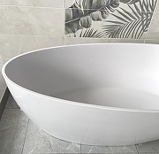 Ванна из искусственного камня Aqua de Marco Calipso 181х88 1180WCAL_GEL цвет Белый-8