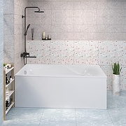 Ванна из искусственного камня Aqua de Marco Mira 178х79 1180WMIR_GEL цвет Белый-1