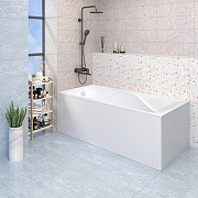 Ванна из искусственного камня Aqua de Marco Mira 178х79 1180WMIR_GEL цвет Белый-4