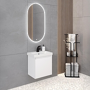 Тумба под раковину Aqua de Marco Astra 50 2050WСAST/H/M подвесная цвет Белый-4