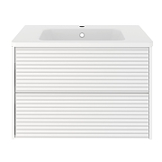 Тумба под раковину Aqua de Marco Parma 80 2080WPAR подвесная цвет Белый-2