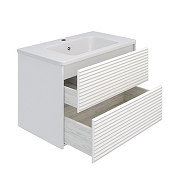 Тумба под раковину Aqua de Marco Parma 80 2080WPAR подвесная цвет Белый-3