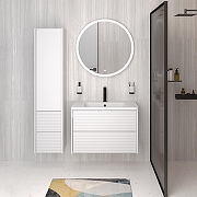 Тумба под раковину Aqua de Marco Parma 80 2080WPAR подвесная цвет Белый-7