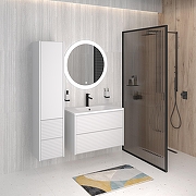 Тумба под раковину Aqua de Marco Parma 80 2080WPAR подвесная цвет Белый-8