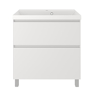 Тумба под раковину Aqua de Marco Astra 80 2080WСAST/F цвет Белый-1