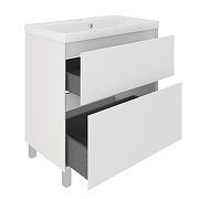Тумба под раковину Aqua de Marco Astra 80 2080WСAST/F цвет Белый-2