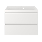 Тумба под раковину Aqua de Marco Astra 80 2080WСAST/H подвесная цвет Белый-1