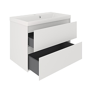 Тумба под раковину Aqua de Marco Astra 80 2080WСAST/H подвесная цвет Белый-2
