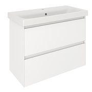 Тумба под раковину Aqua de Marco Astra 80 2080WСAST/H/M подвесная цвет Белый