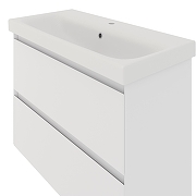 Тумба под раковину Aqua de Marco Astra 80 2080WСAST/H/M подвесная цвет Белый-2