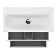 Тумба под раковину Aqua de Marco Astra 80 2080WСAST/H/M подвесная цвет Белый-5