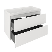 Тумба под раковину Aqua de Marco Astra 90 2090WСAST/H подвесная цвет Белый-2