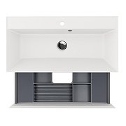 Тумба под раковину Aqua de Marco Astra 90 2090WСAST/H подвесная цвет Белый-4