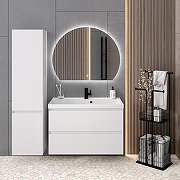 Тумба под раковину Aqua de Marco Astra 90 2090WСAST/H подвесная цвет Белый-8