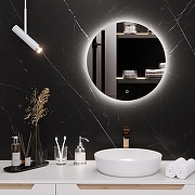 Зеркало Aqua de Marco Milan 40 MIL40 с подсветкой с сенсорным выключателем и диммером