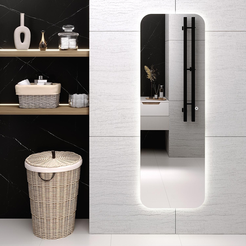 Зеркало Aqua de Marco Milan 50х150 MIL50/150 с подсветкой 