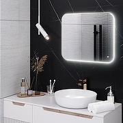 Зеркало Aqua de Marco Milan 50х60 MIL50/60 с подсветкой с сенсорным выключателем и диммером-9