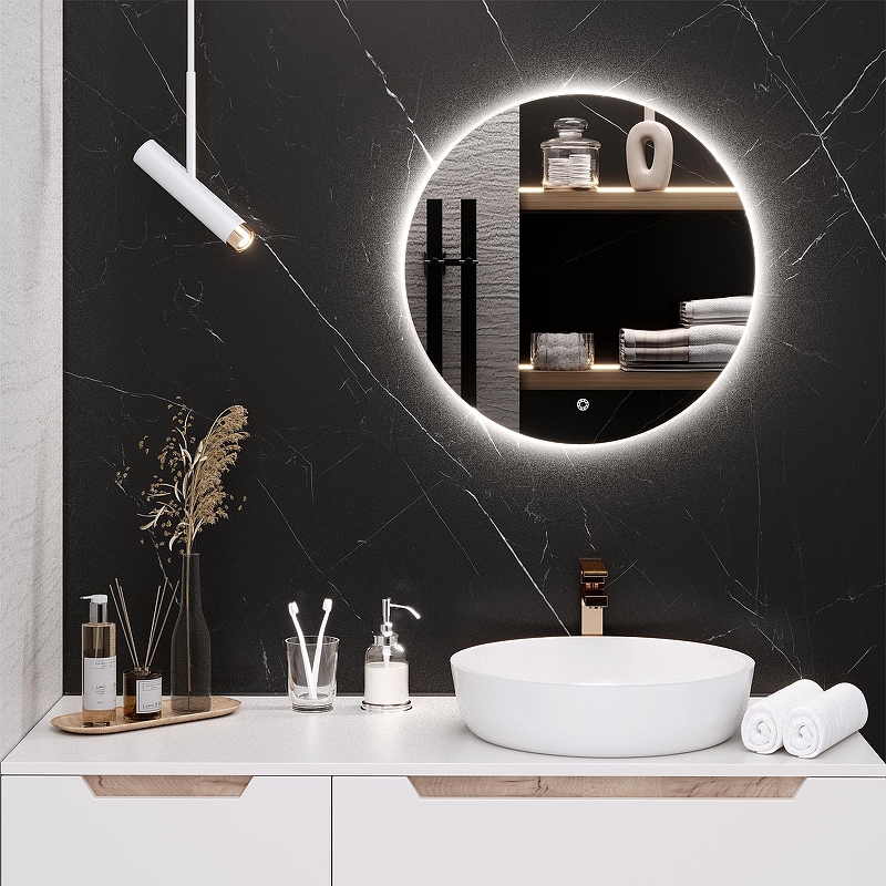 Зеркало Aqua de Marco Milan 55 MIL55 с подсветкой 