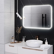 Зеркало Aqua de Marco Milan 60х80 MIL60/80 с подсветкой с сенсорным выключателем и диммером-9