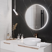 Зеркало Aqua de Marco Milan 65 MIL65 с подсветкой с сенсорным выключателем и диммером-5