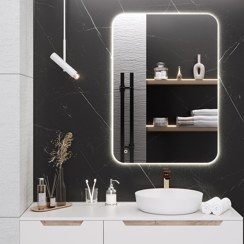 Зеркало Aqua de Marco Milan 70х100 MIL70/100 с подсветкой 