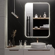 Зеркало Aqua de Marco Milan 70х100 MIL70/100 с подсветкой с сенсорным выключателем и диммером-3