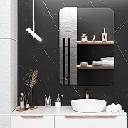 Зеркало Aqua de Marco Milan 70х100 MIL70/100 с подсветкой с сенсорным выключателем и диммером-4