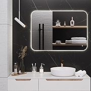Зеркало Aqua de Marco Milan 70х100 MIL70/100 с подсветкой с сенсорным выключателем и диммером-6
