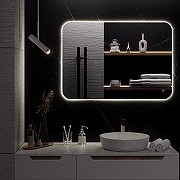 Зеркало Aqua de Marco Milan 70х100 MIL70/100 с подсветкой с сенсорным выключателем и диммером-7