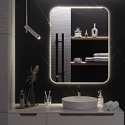 Зеркало Aqua de Marco Milan 70х90 MIL70/90 с подсветкой с сенсорным выключателем и диммером-3
