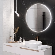 Зеркало Aqua de Marco Milan 77 MIL77 с подсветкой с сенсорным выключателем и диммером-5