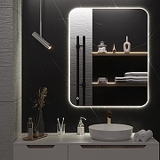 Зеркало Aqua de Marco Milan 80х100 MIL80/100 с подсветкой с сенсорным выключателем и диммером-3