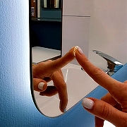 Зеркало Aqua de Marco Milan 80х100 MIL80/100 с подсветкой с сенсорным выключателем и диммером-12