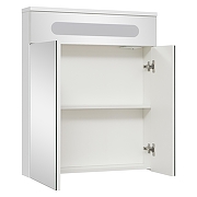 Зеркальный шкаф Aqua de Marco Olivia 65 1065COLI с подсветкой цвет Белый-1