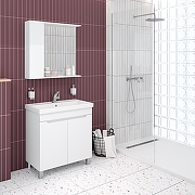 Зеркало со шкафом Aqua de Marco City 80 1080WCSYD/U цвет Белый-4