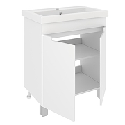 Тумба под раковину Aqua de Marco City 70 2070WCITY/F цвет Белый-1