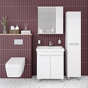 Тумба под раковину Aqua de Marco City 70 2070WCITY/F цвет Белый-3