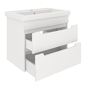 Тумба под раковину Aqua de Marco City 70 2070WCITY/H подвесная цвет Белый-2