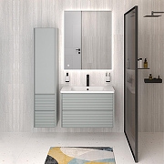 Тумба под раковину Aqua de Marco Parma 80 2080MINTPAR подвесная цвет Мята-7