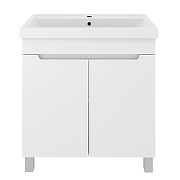 Тумба под раковину Aqua de Marco City 80 2080WCITY/F цвет Белый-1