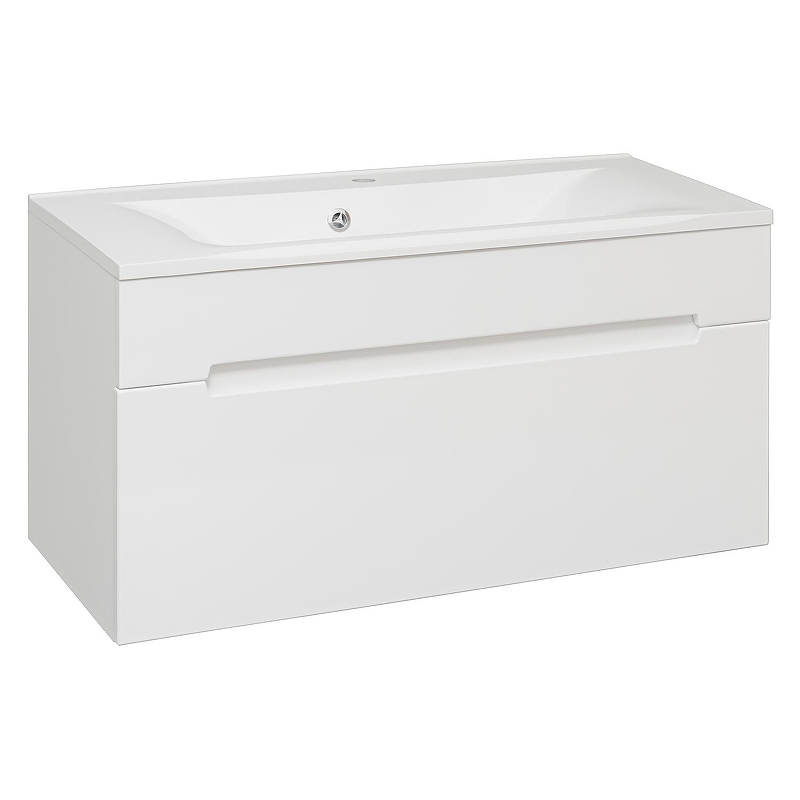 Тумба под раковину Aqua de Marco Olivia 100 2100COLI/H подвесная 