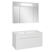 Тумба под раковину Aqua de Marco Olivia 100 2100COLI/H подвесная цвет Белый-3