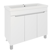 Тумба под раковину Aqua de Marco City 100 2100WCITY/F цвет Белый